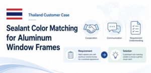 How We Helped a Thailand Customer Match Sealant  #5