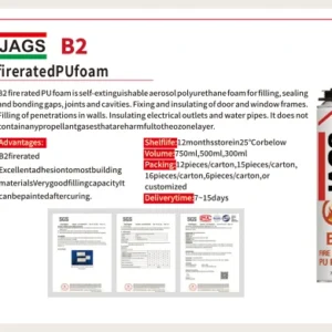 JAGS B2 Fire-rated PU Foam
