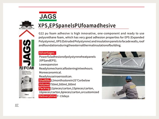 JAGS G22 PU foam adhesive