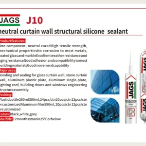 JAGS J10 Neutral Curtain Wall Structural Silicone Sealant